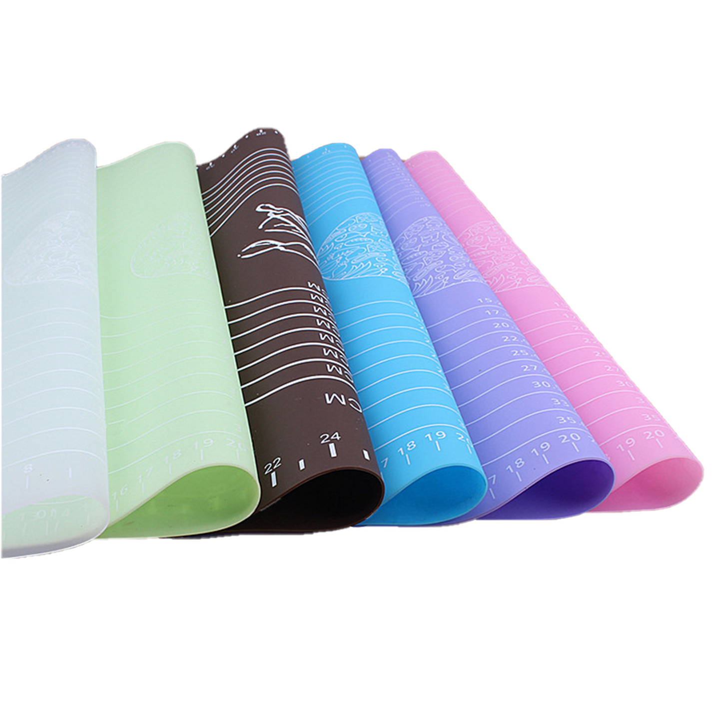 Silicone Baking Mat (Mix Colour)
