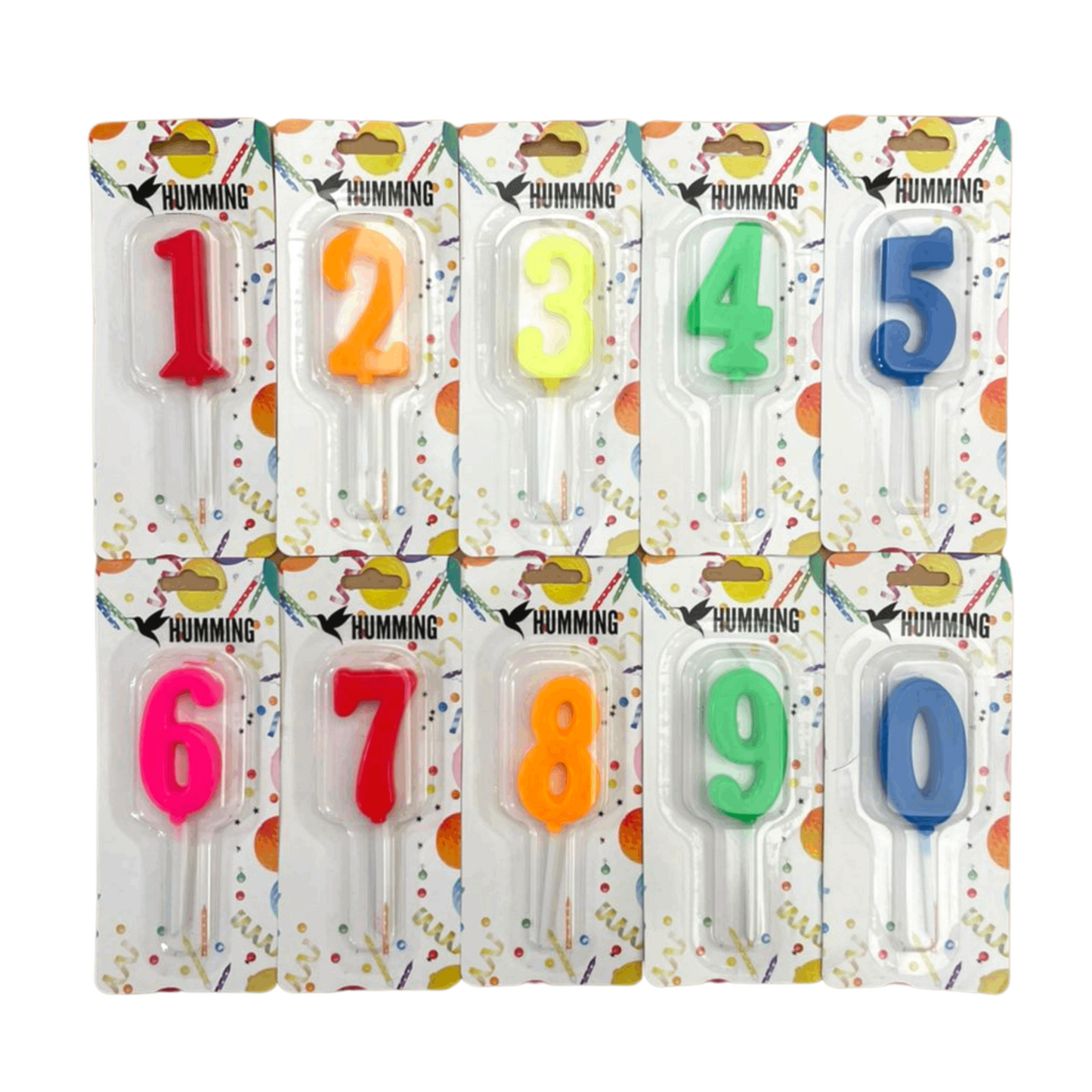 Candle Numbers- 0 to 9