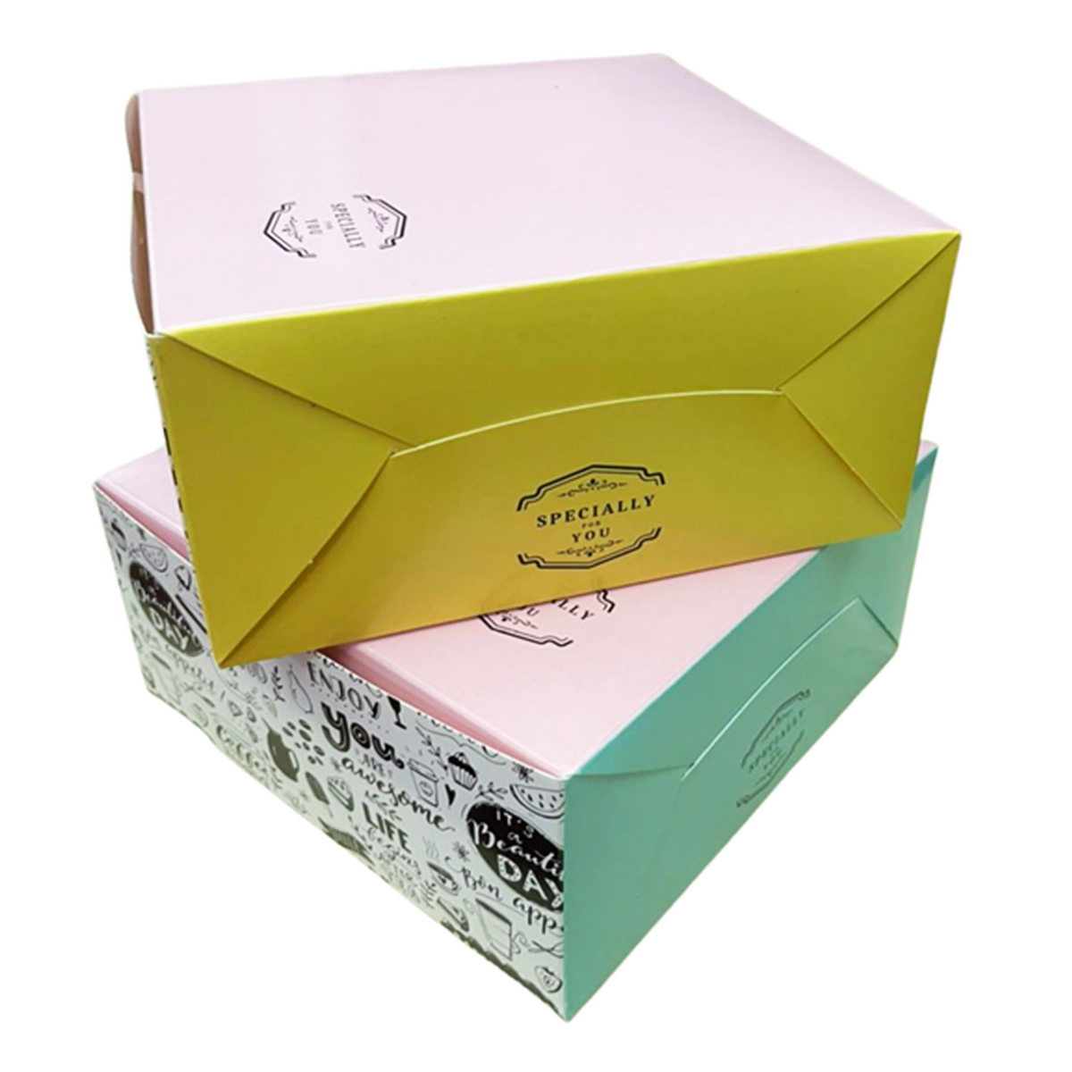Cake Box New Color Design Premium Coloured Cake Box – Mega Discovery