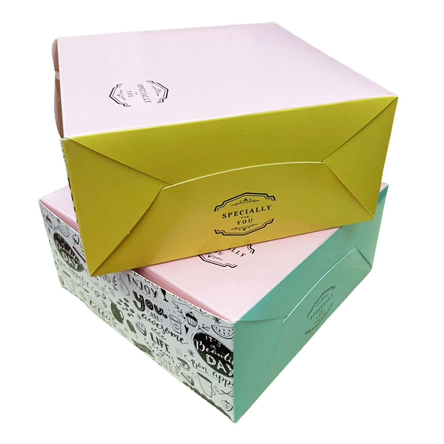 Premium Coloured Cake Box