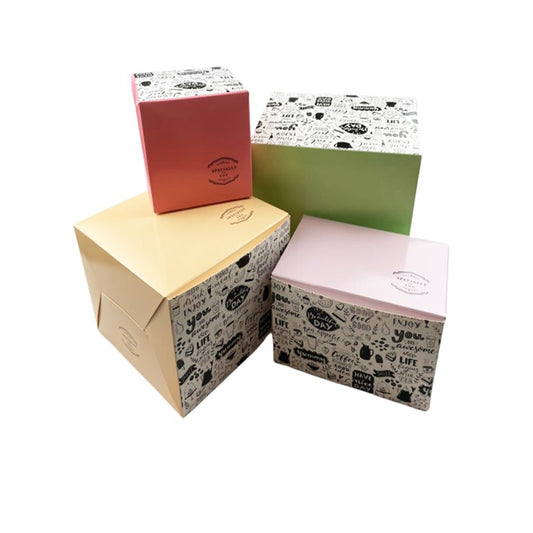 Premium Coloured Cake Box